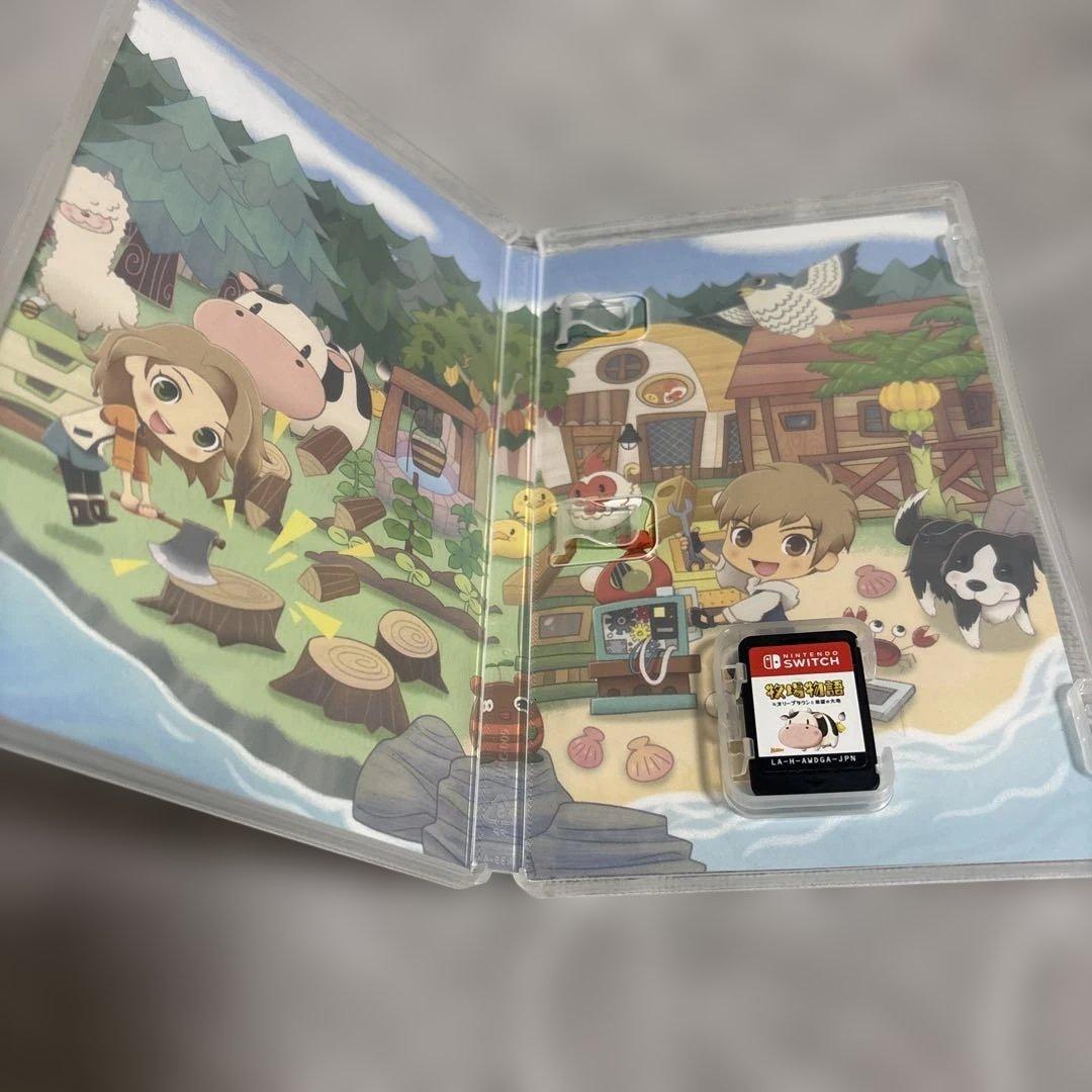牧場物語　風のグランドバザール&攻略本　オリーブタウンと希望の大地　セット♡