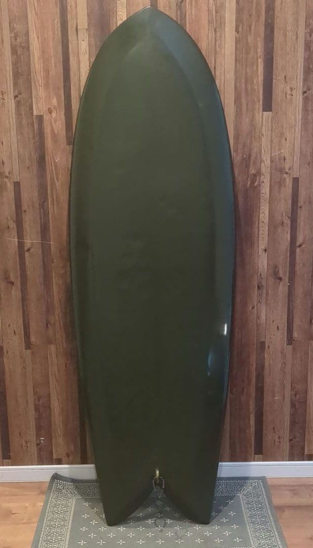 フィン付き✨5'5\"　Twin Fish ツイン　Tootsシェイプ