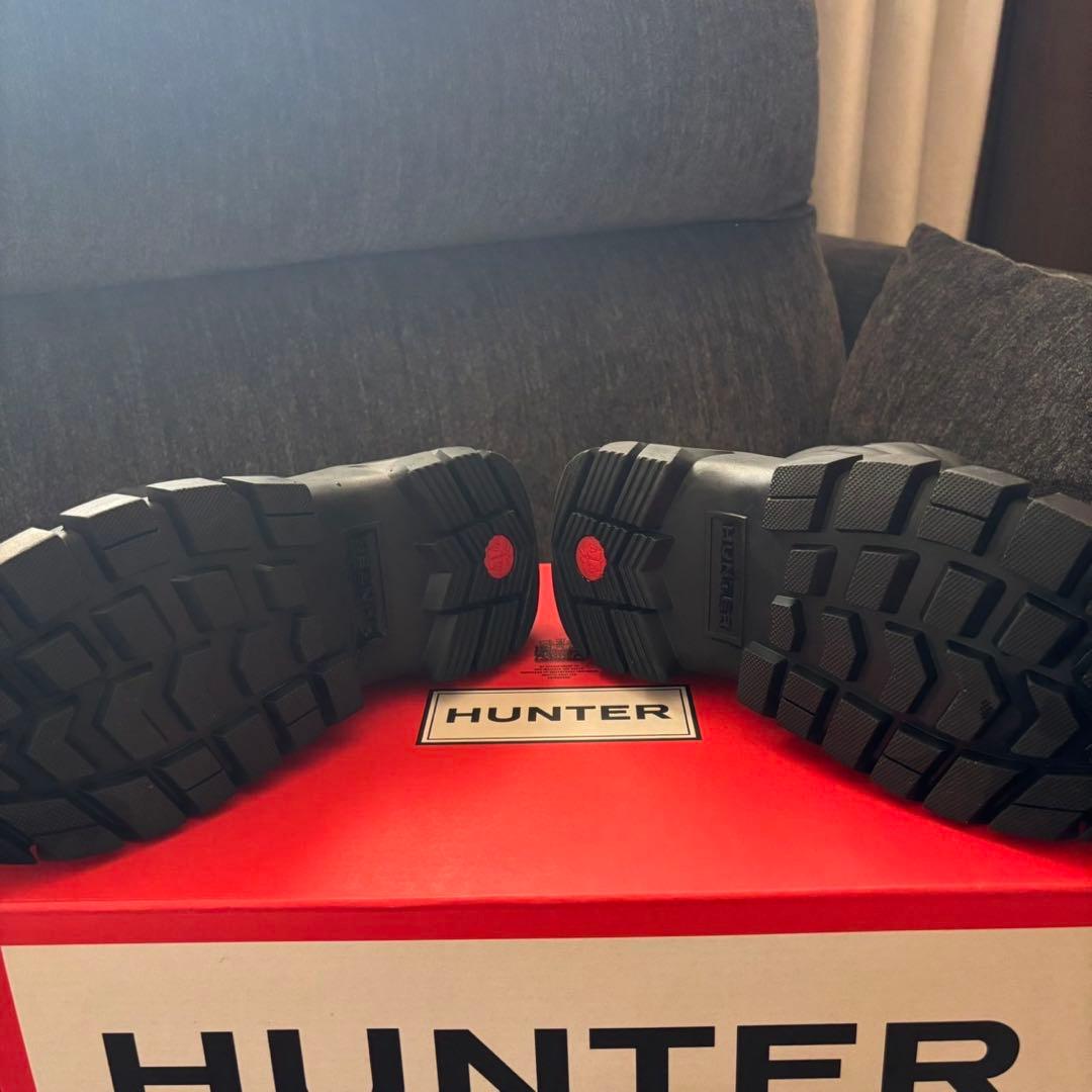 HUNTER イントレピッド ジップ アンクル スノーブーツ