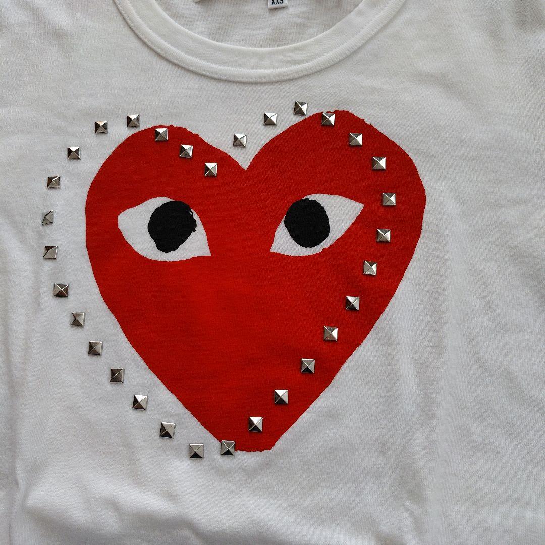 PLAY COMME des GARÇONS　スタッズ　半袖Tシャツ　美品