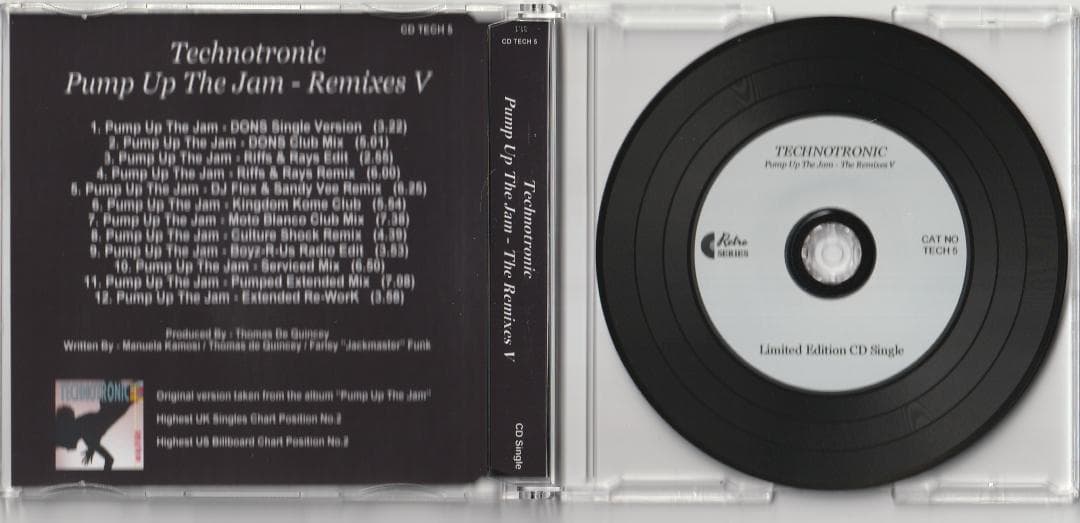 Technotronic　Pump Up The Jam The Remixes