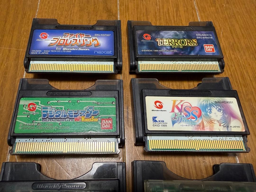ワンダースワン　ソフト　ファイヤープロレスリング　デジタルモンスター　ほか