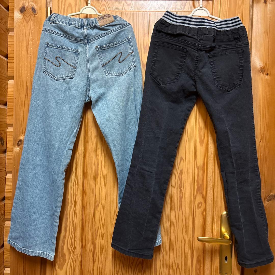 男の子 まとめ売り 150 長袖 ロンT パーカー シャツ パンツ ボトム