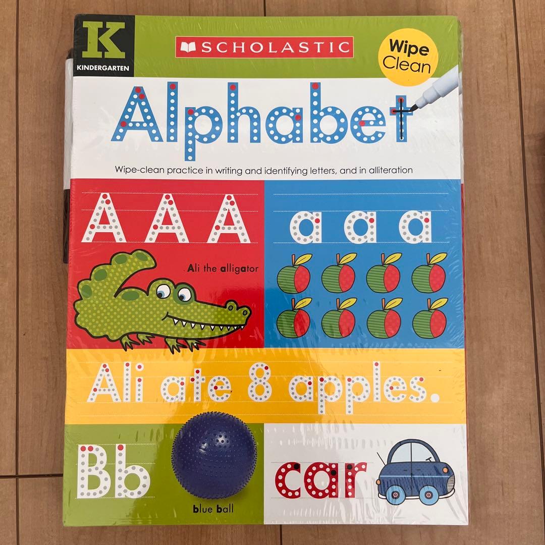 Scholastic Write&Wipe書いて消せる 英語 ワークブック10冊