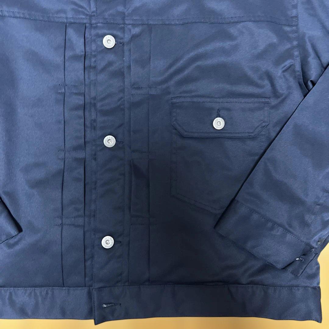 4/8まで　WOODBLOCK ネイビー ボタン付きジャケット