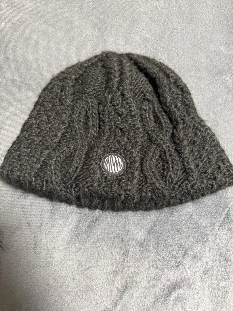 帽子 Stussy SKULLCAP CABLE KNIT