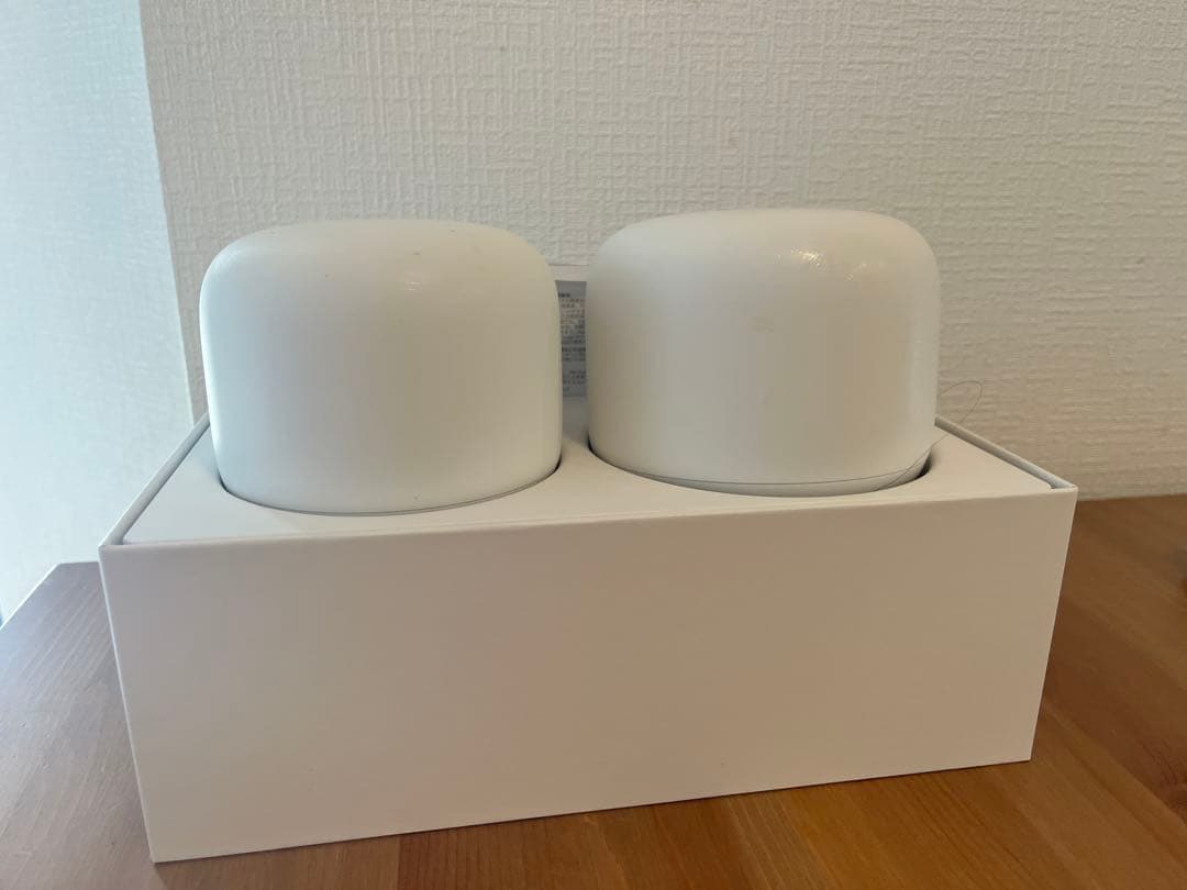 Google Nest Wifi ルーターと拡張ポイントパック