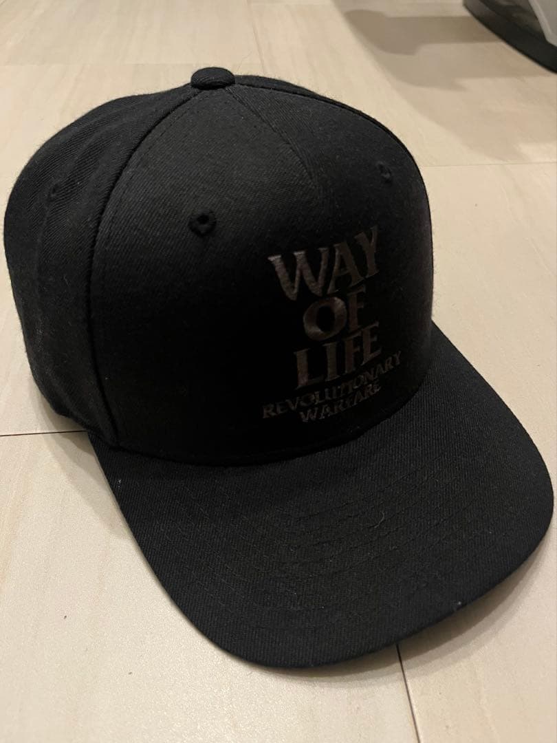 帽子 RATS WAY OF LIFE EMBROIDERY CAP