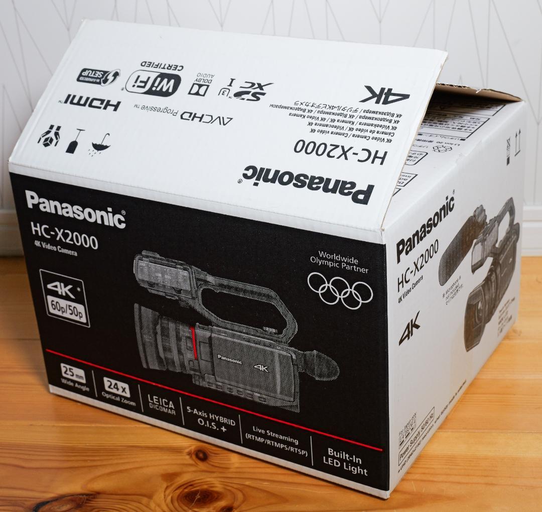 Panasonic 4K 業務用ビデオカメラ HC-X2000