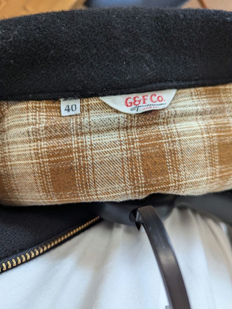 ジャケット・アウター G&F Co MELTON COSSACK JACKET size40