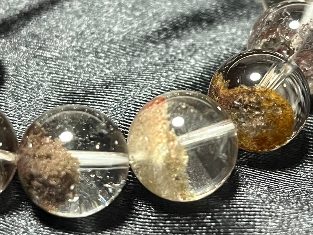 高品質 四季ガーデン ブレスレット 約12mm ①