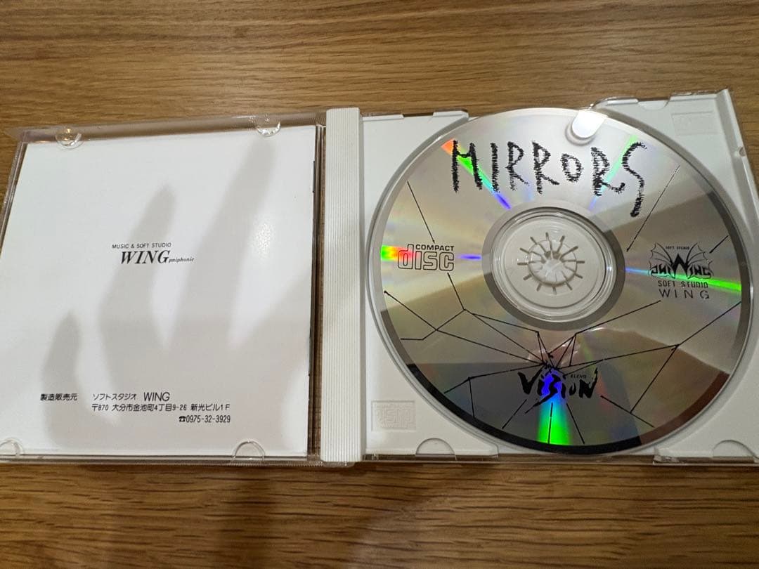 レア MIRRORS PC-8801 CD-ROM版 スタジオソフトWing