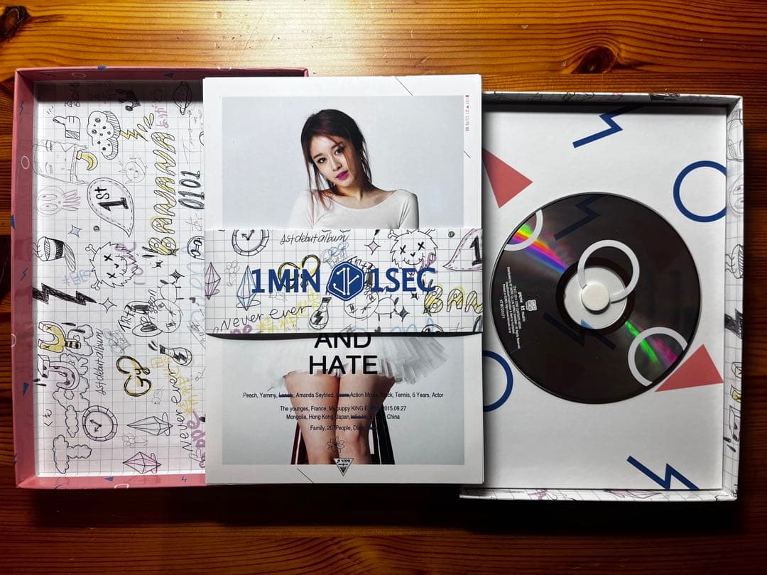 K-POP・アジア T-ara Jiyeon mini album Never Ever