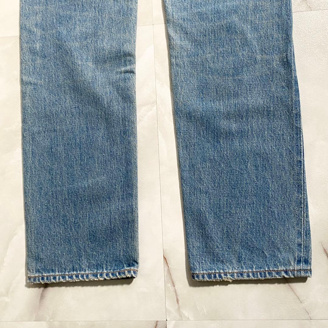 A17567 美品 ドゥロワー ブラストセルビッチデニム ライトブルー 34