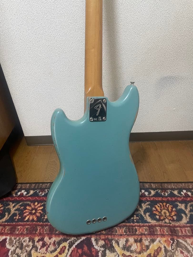 ベース Fender JMJ Road Worn Mustang Bass DB