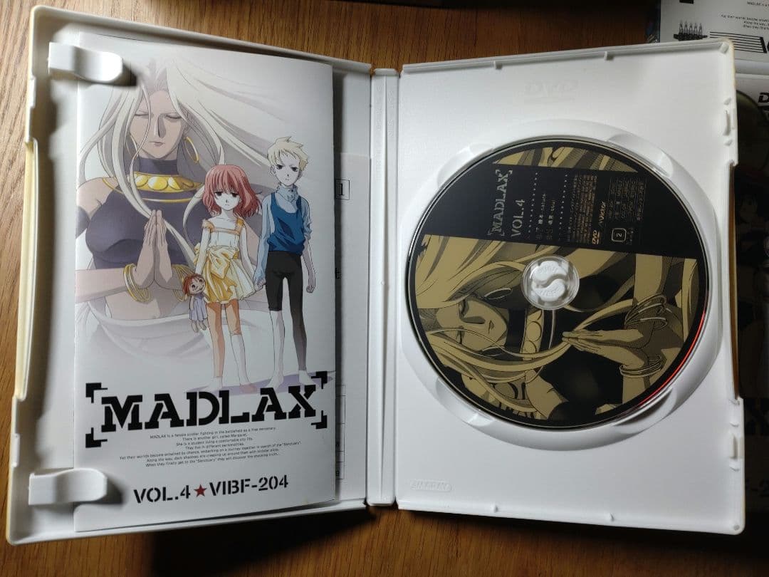 MADLAXマドラックス DVD初回版 12巻セット（新品含む、11巻のみ欠品）