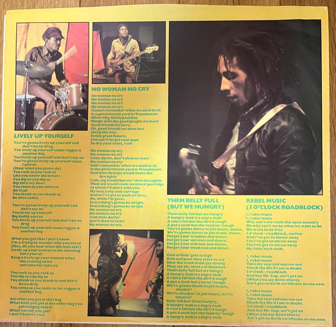 洋楽 Bob Marley & The Wailers Natty Dread