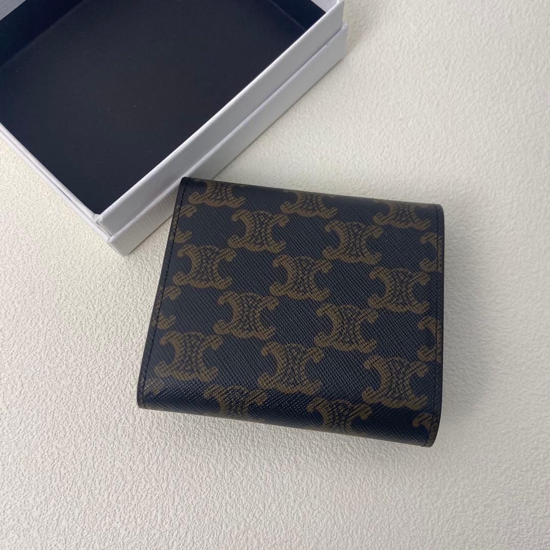 【CELINE】トリオンフ コンパクトウォレット（三つ折り財布）