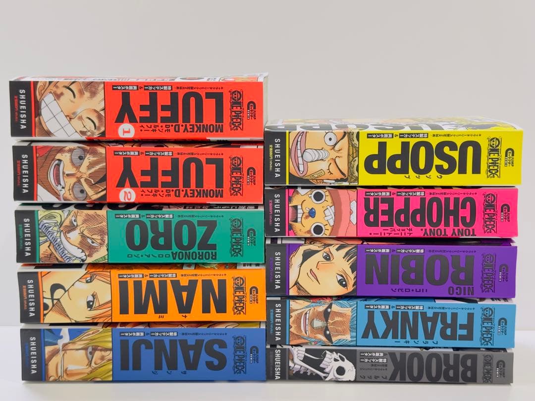 ONE PIECE ジャンプキャラクターリミックス　10冊セット