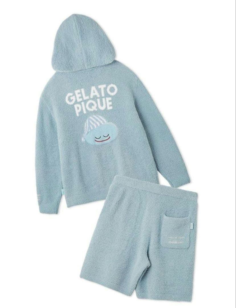 gelato pique ドラクエ スライム パーカ＆ハーフパンツセット S-M