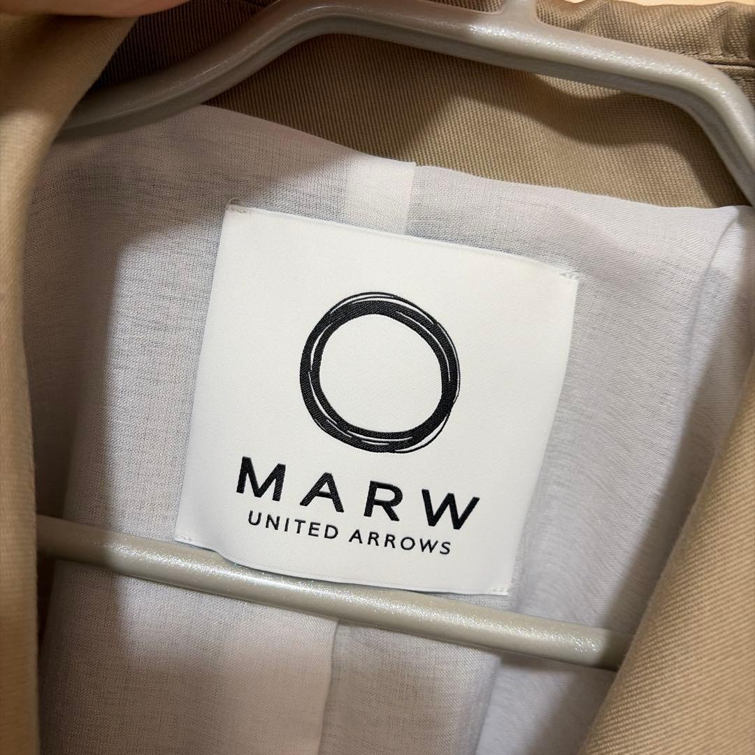⭐️新品未使用❗️MARW ベージュ トレンチコート 36