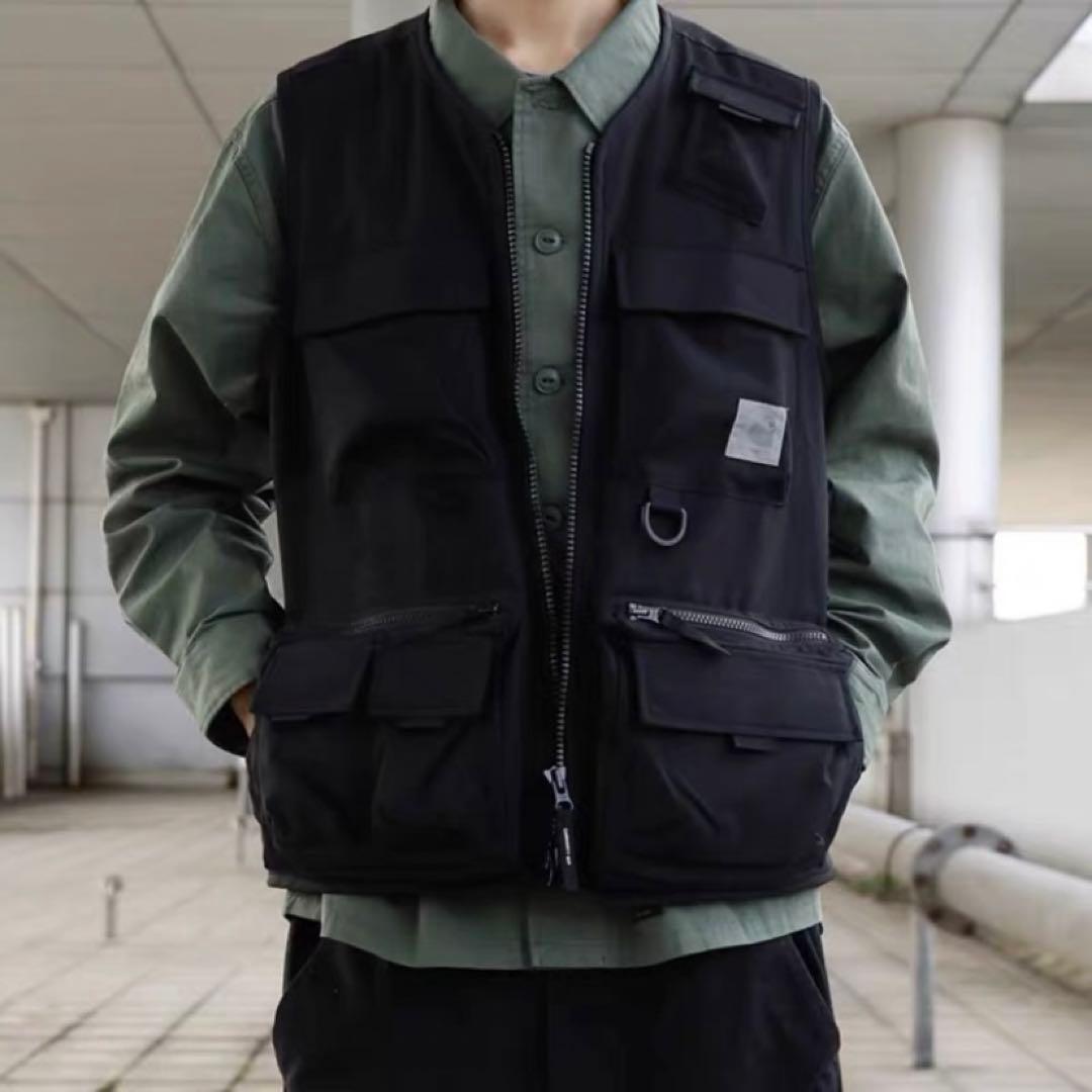 Carhartt カーハート　フィッシングベスト　Lサイズ　ブラック　黒