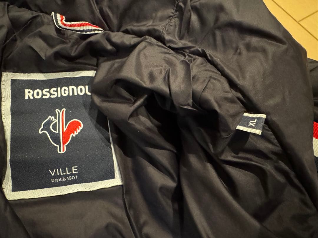 ROSSIGNOL VILLE ブラックジャケット XL