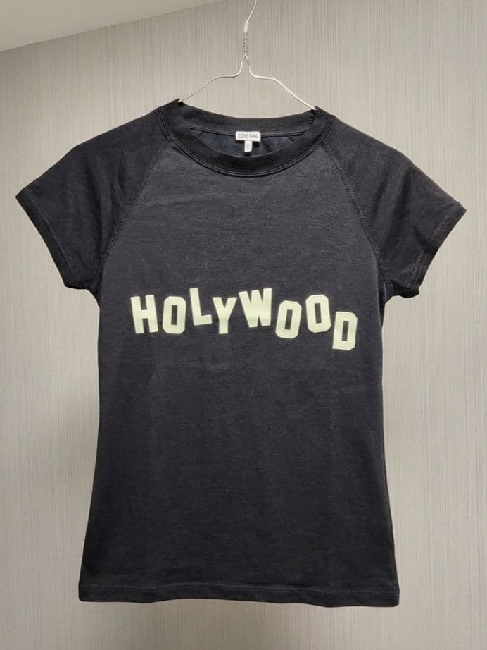 ​【完売希少】LOEWE ロエベ Holywood Tシャツ アナグラム刺繍 M