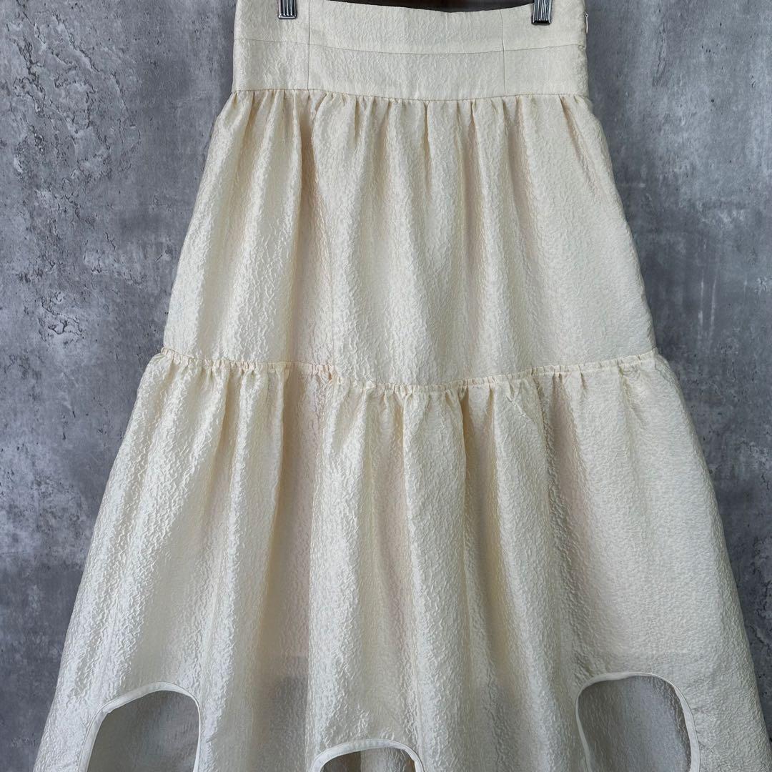 美品✨MAISON SPECIAL ヘムホール2WAYボリュームスカート