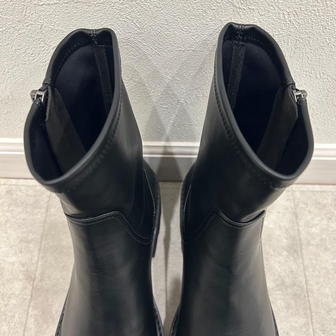 CHARLES & KEITH チャールズ&キース 厚底 ブーツ 黒 25.5