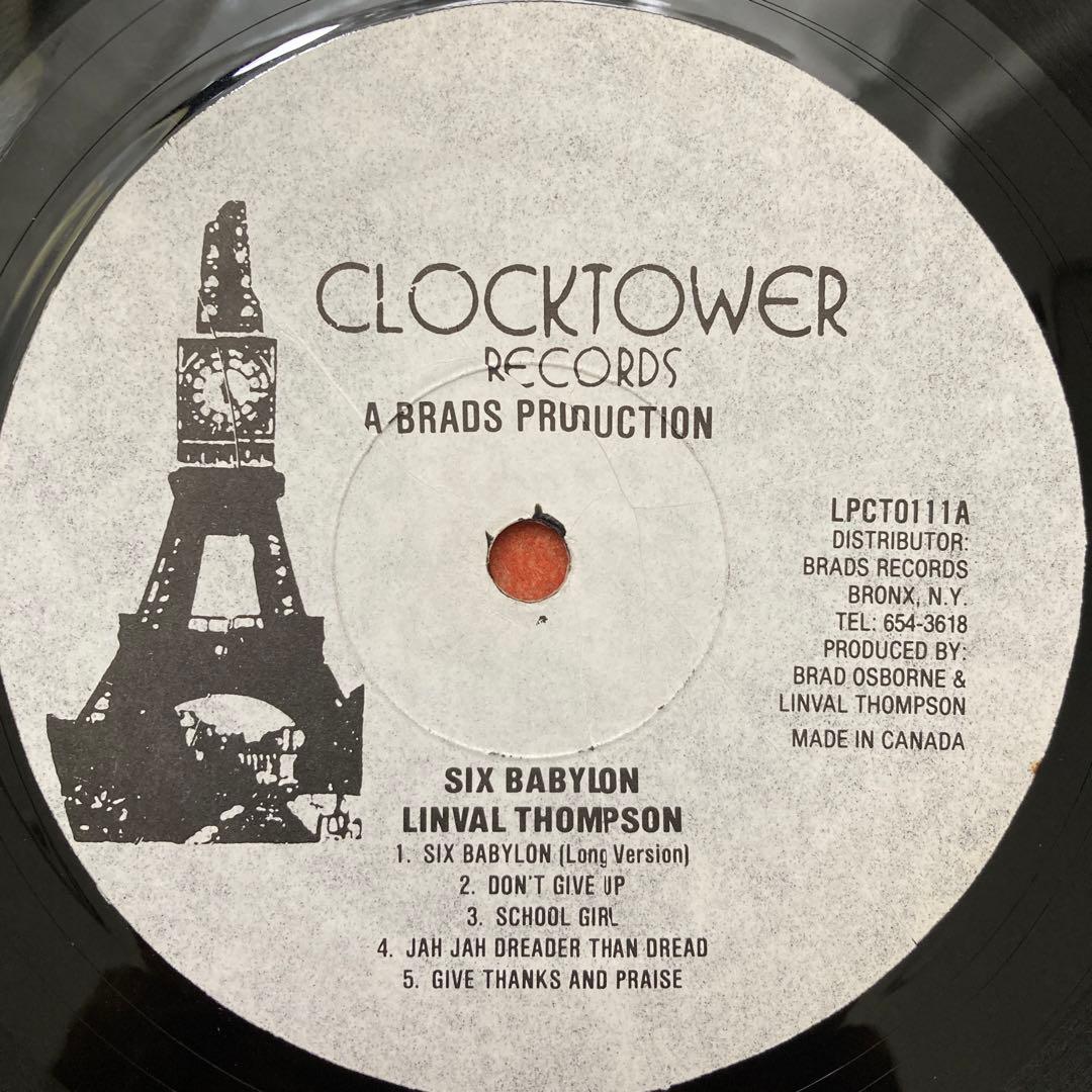 SIX BABYLON  / LINVAL THOMPSON アルバム