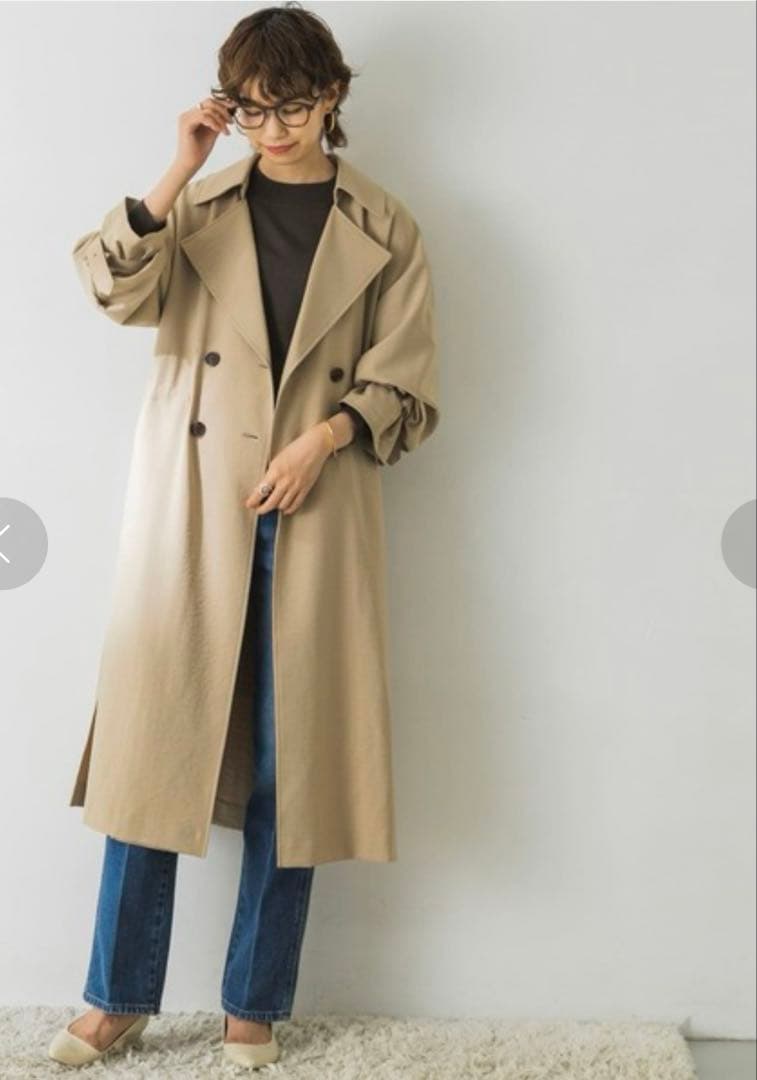 URBAN RESEARCH ベージュ 36ドロストトレンチコート