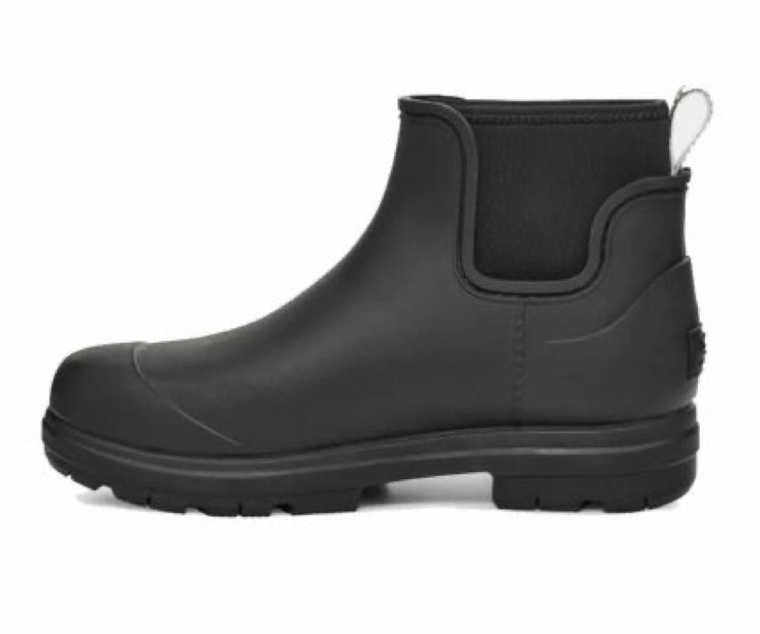 最終値下げ12/13UGG ブラック ショートレインブーツ