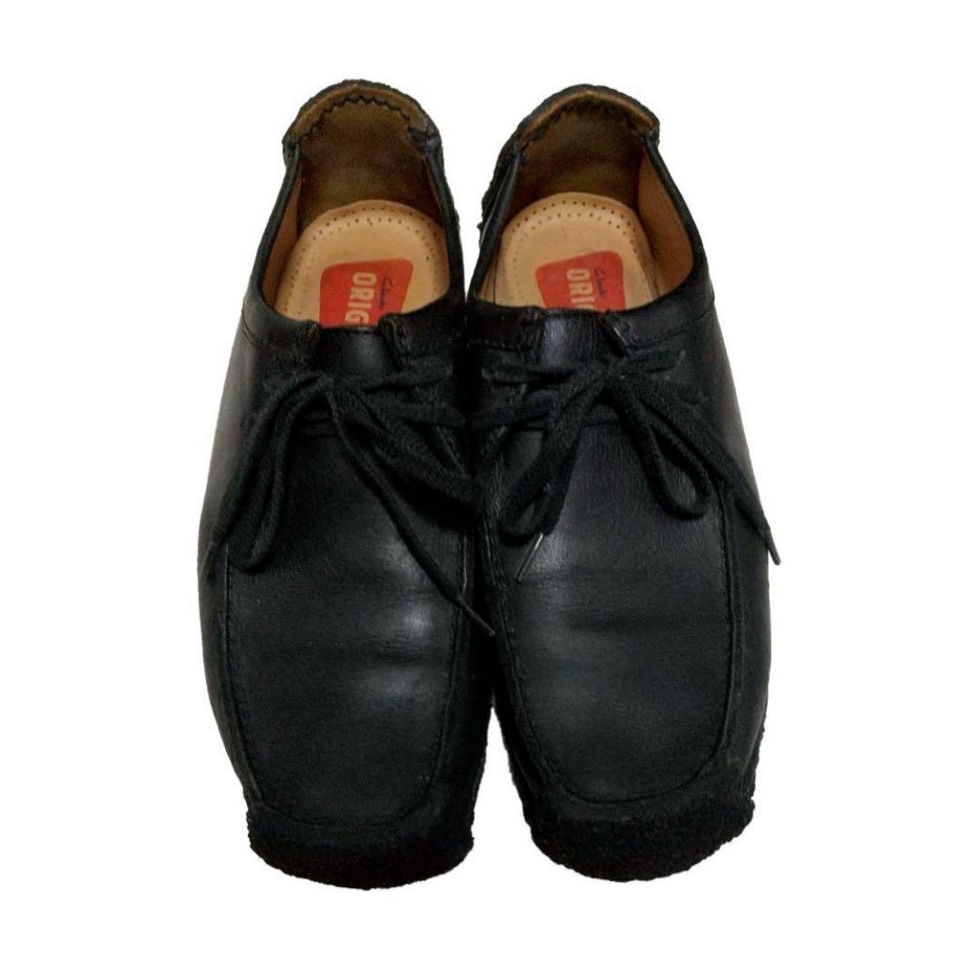 Clarks Originals ナタリー ブラックレザー 6 1/2