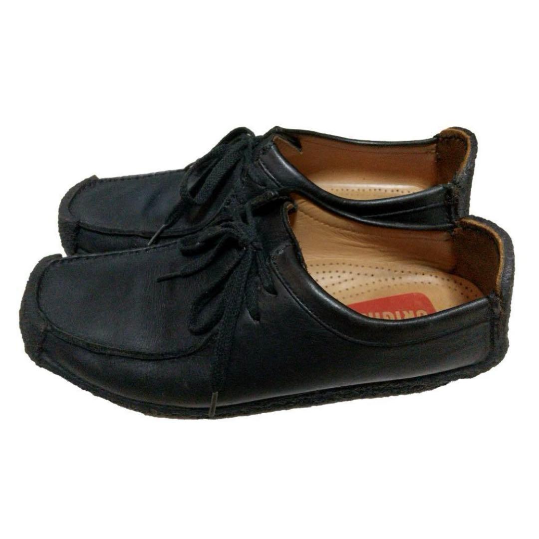 Clarks Originals ナタリー ブラックレザー 6 1/2