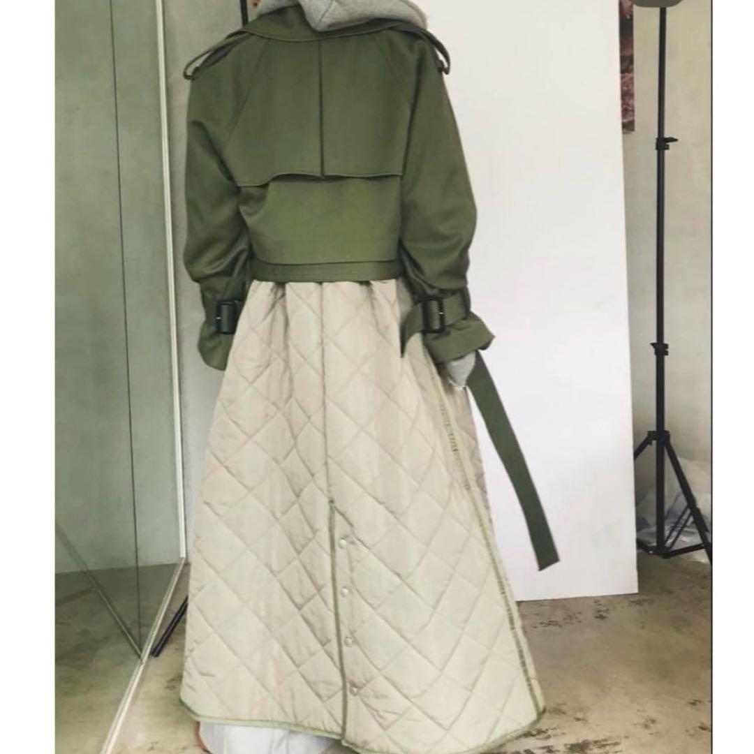 Ameriアメリ 3WAY MILITARY LINER COAT