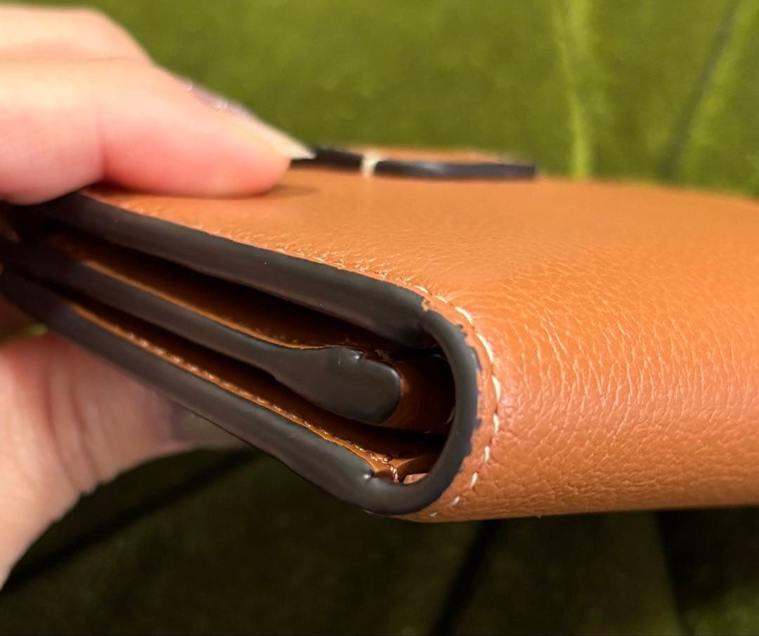 CELINE セリーヌ ファイン ストラップウォレット ニノ タン 財布
