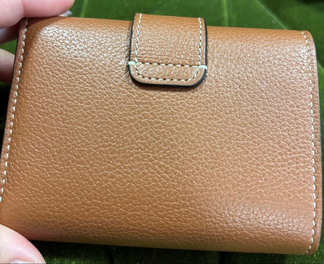 CELINE セリーヌ ファイン ストラップウォレット ニノ タン 財布