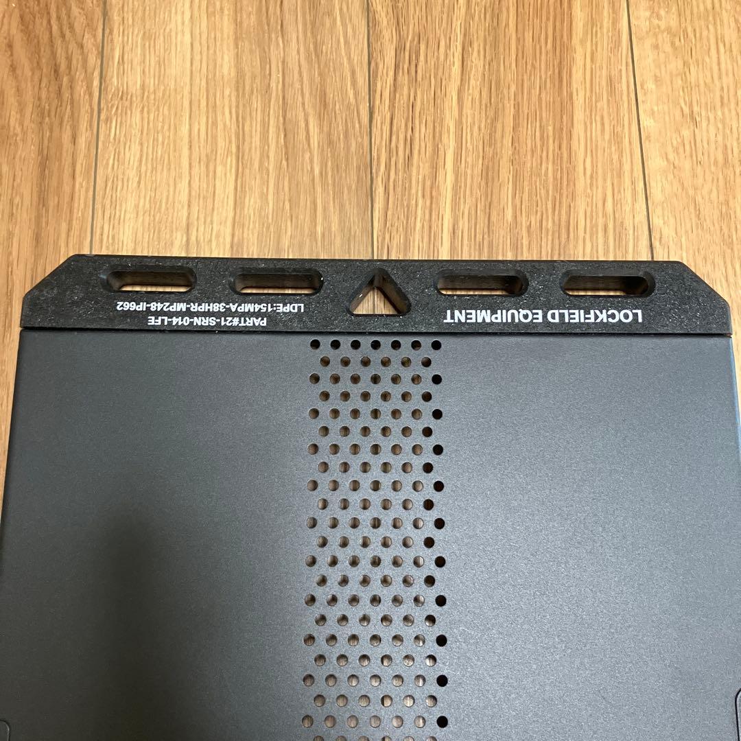 LOCKFIELD EQUIPMENT LFE BUMPER 焚き火テーブル