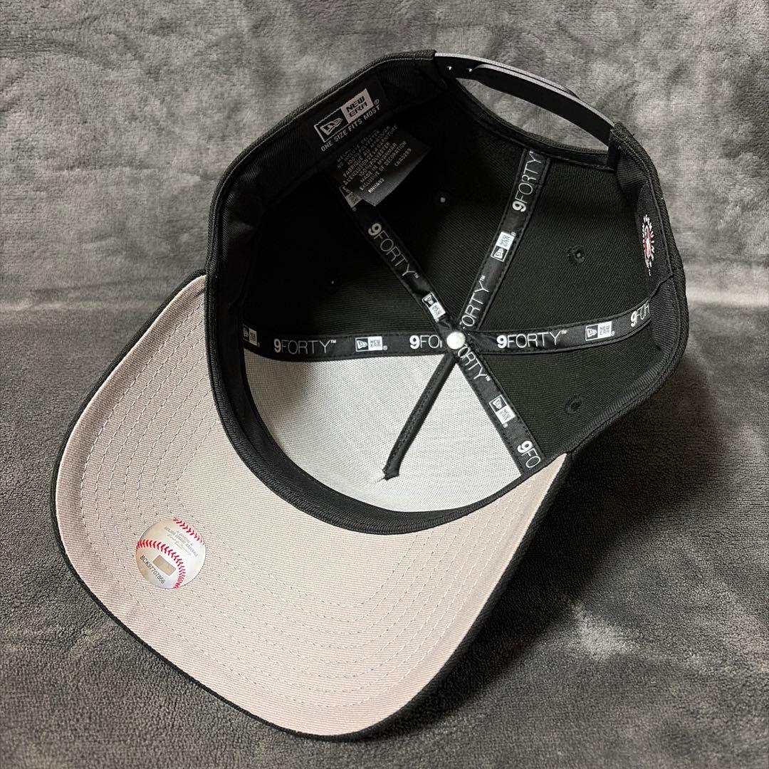 【新品未使用】ニューエラ　キャップ9FORTY A-Frame オールブラック