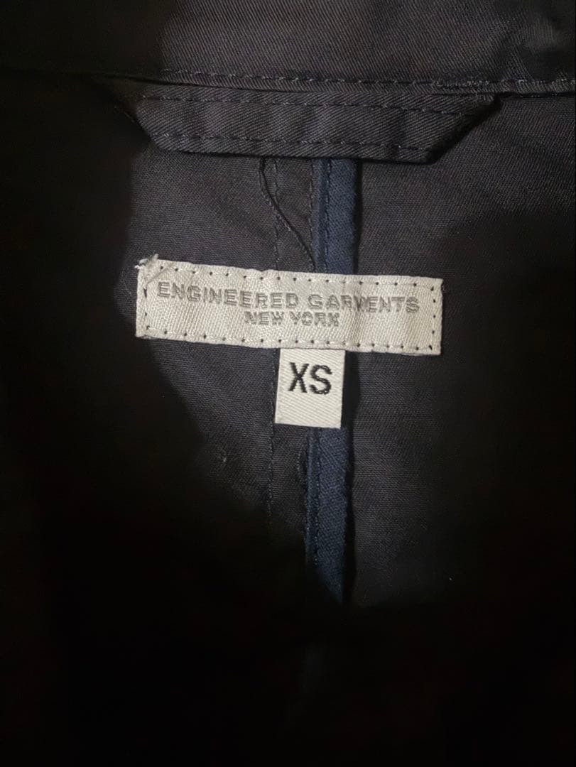 美品希少engineered garments USA製ネイビー