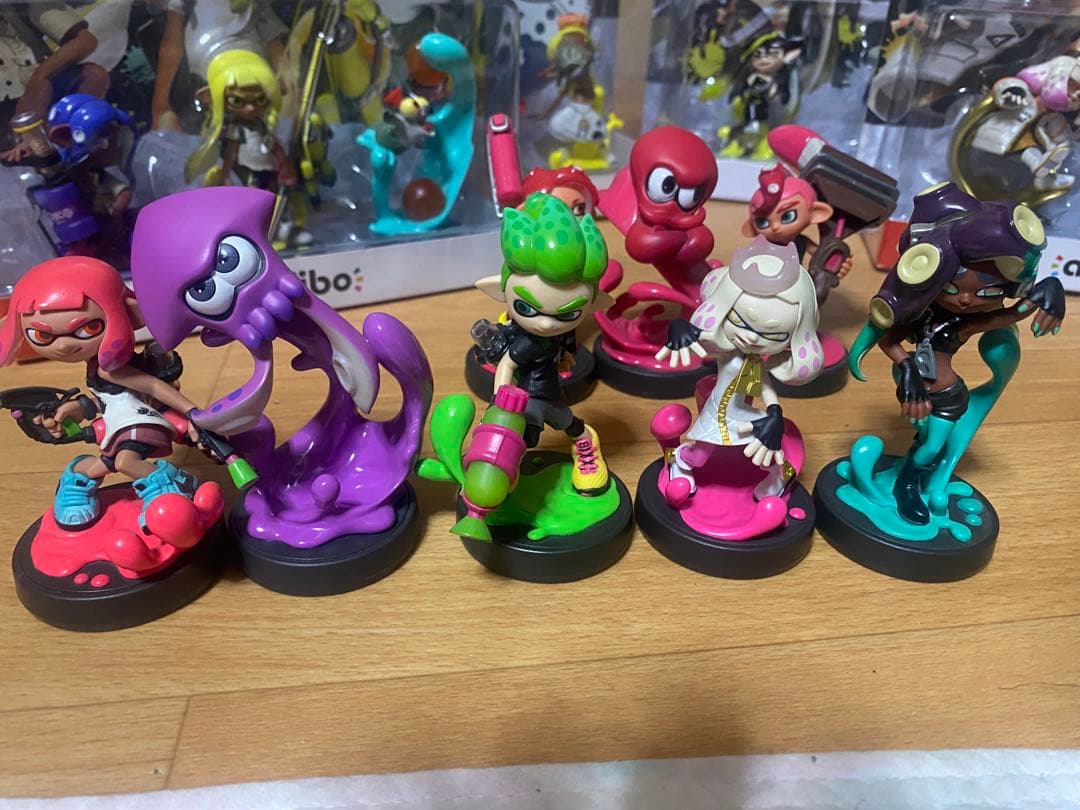スプラトゥーン　amiibo ギアコンプリートセット