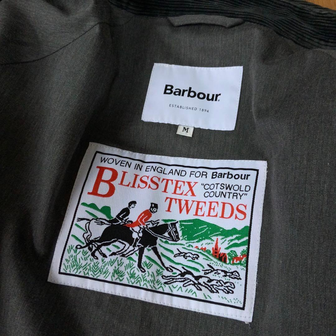 Barbourバブアー ウールジャケット スペイSPEYグレンチェックM英国生地