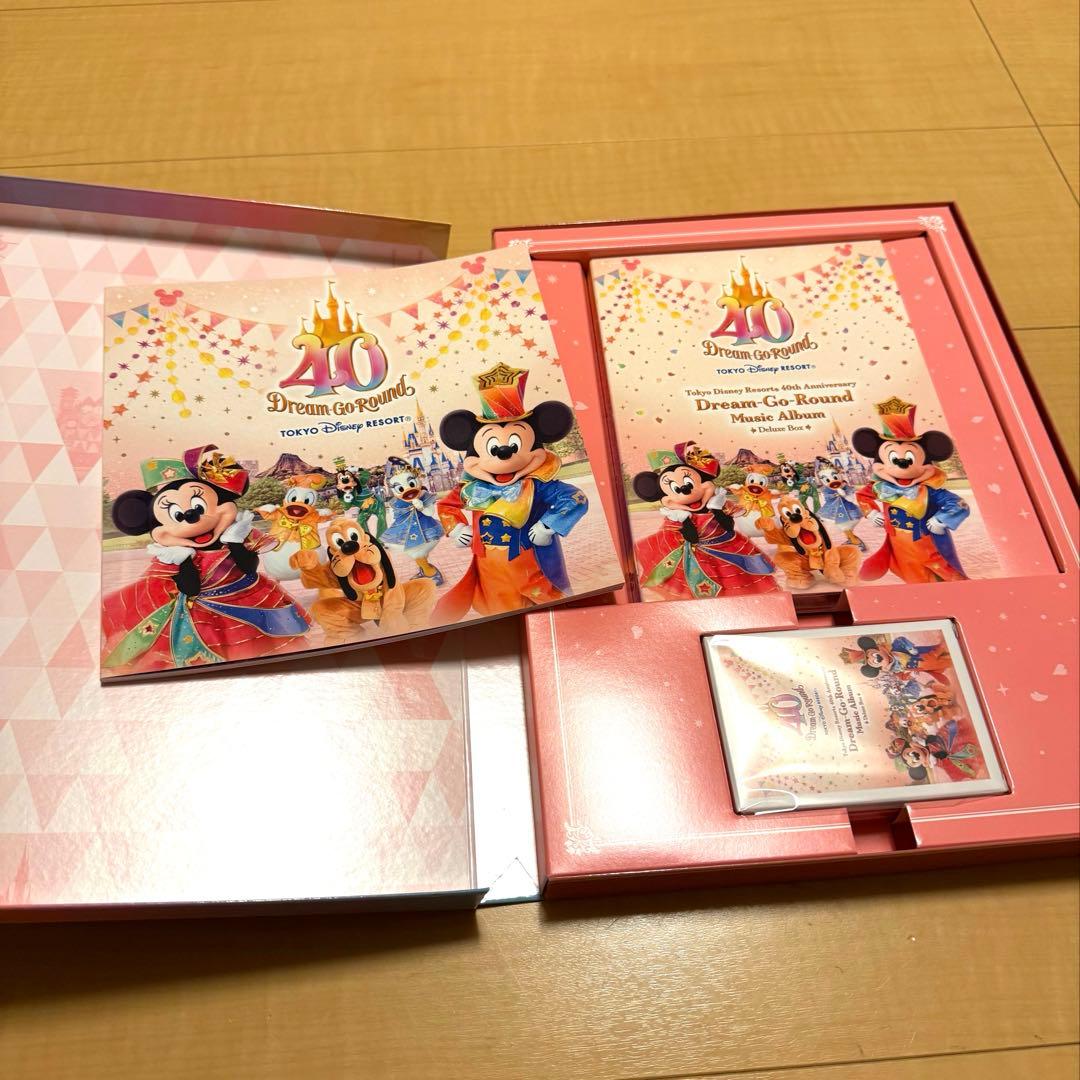 ディズニー40周年ドリームゴーラウンドミュージックアルバム 完全生産限定盤