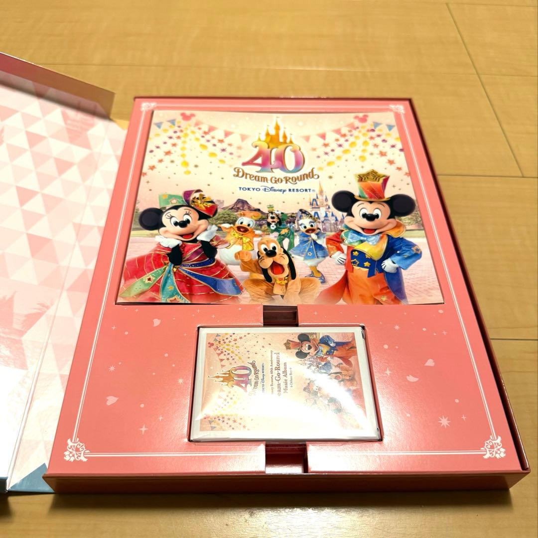 ディズニー40周年ドリームゴーラウンドミュージックアルバム 完全生産限定盤