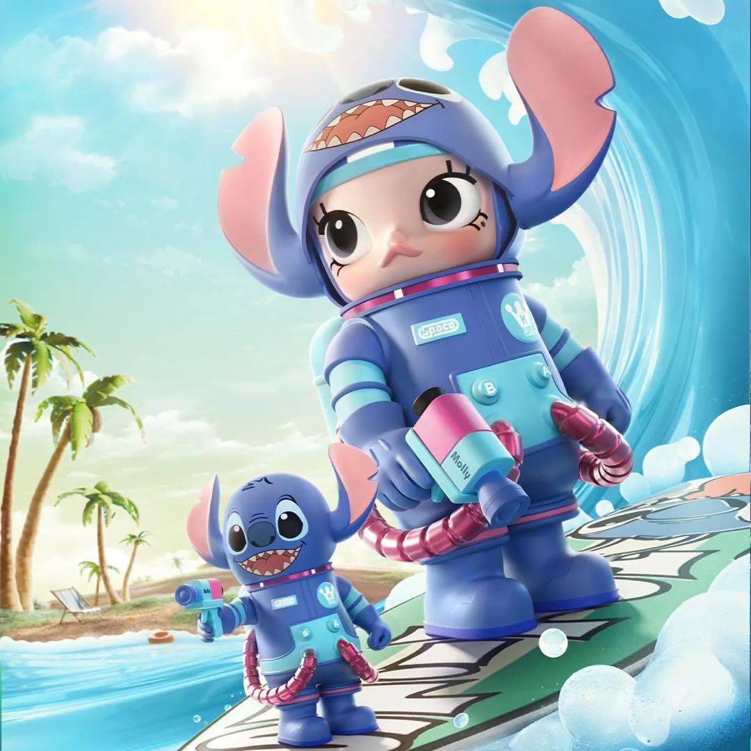 ポップマート メガコレクション 1000% SPACE MOLLY Stitch