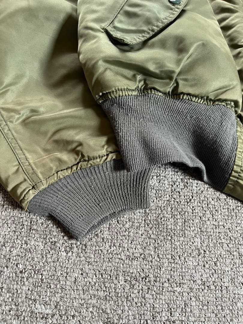 USA製 90s MA-1 ヴィンテージ ALPHA INDUSTRIES