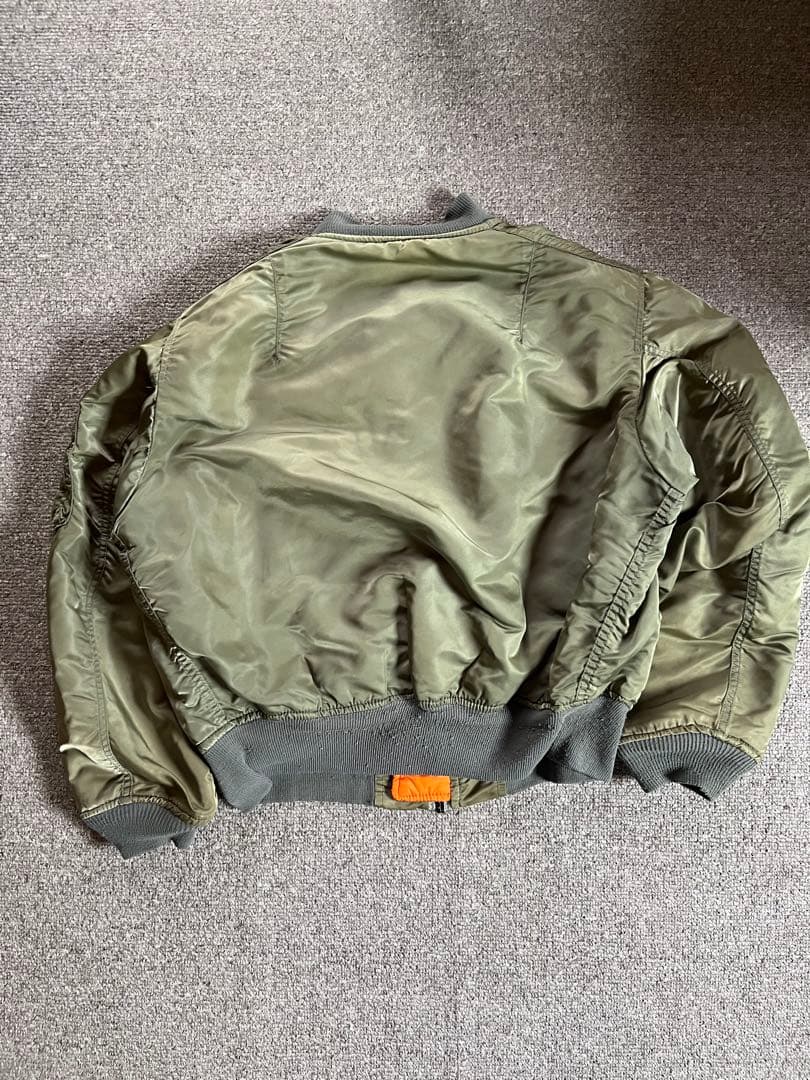 USA製 90s MA-1 ヴィンテージ ALPHA INDUSTRIES