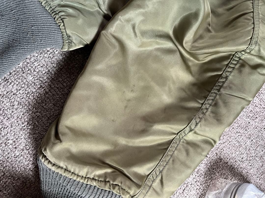USA製 90s MA-1 ヴィンテージ ALPHA INDUSTRIES