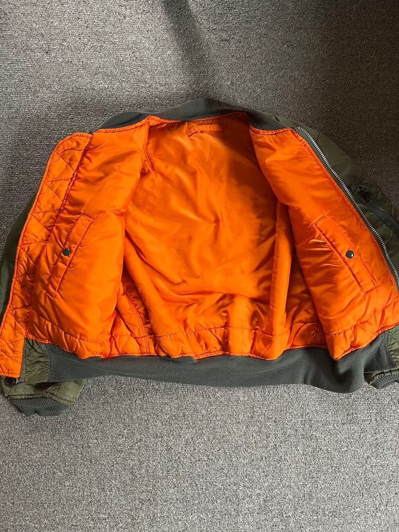 USA製 90s MA-1 ヴィンテージ ALPHA INDUSTRIES